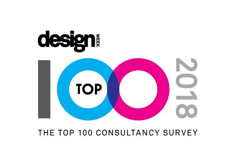 Top 100 Logo - DW-Top-100-2018-Logo-1 - Design Week