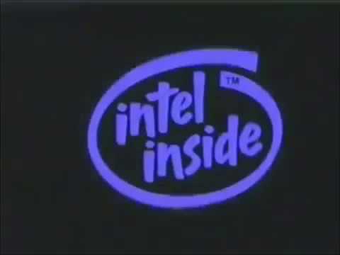 Intel the Computer Inside Logo - Intel i486 DX2 Processor - Inside your Computer [1992, UK] - YouTube