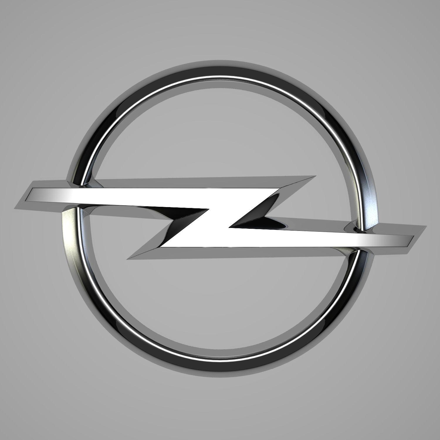 Opel Logo - Opel Logo 3D Model