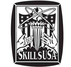 Sport Red White and Blue Shield Logo - Emblem, Colors and Official Attire - SkillsUSA