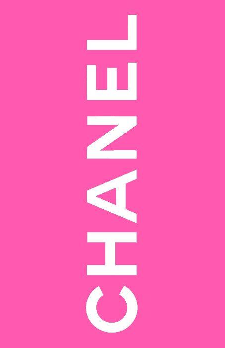 Hot Pink Chanel Logo - CHANEL #pink The only Chanel thing I can afford is a free pin. Haha ...