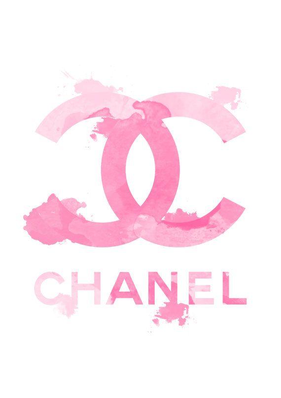 Hot Pink Chanel Logo - best Posters and prints image. New york city, City