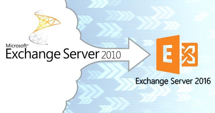 Microsoft Exchange 2010 Logo - Naively migrate from exchange 2010 to 2016 server