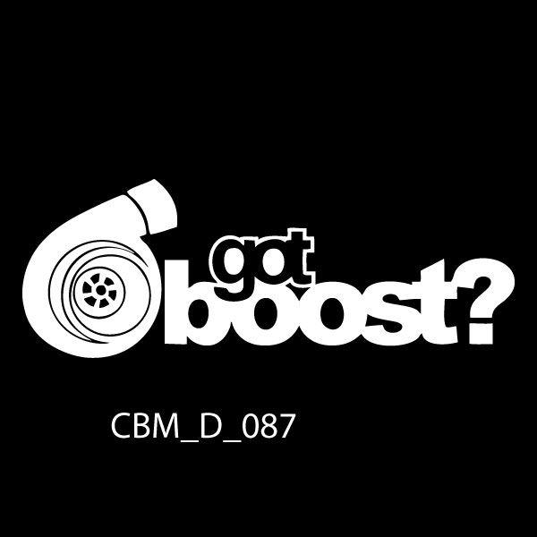 Got Boost Logo - Got Boost 2 Car Sticker