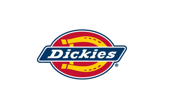 Old Dickies Logo - Dickies logo with blue registration on white background
