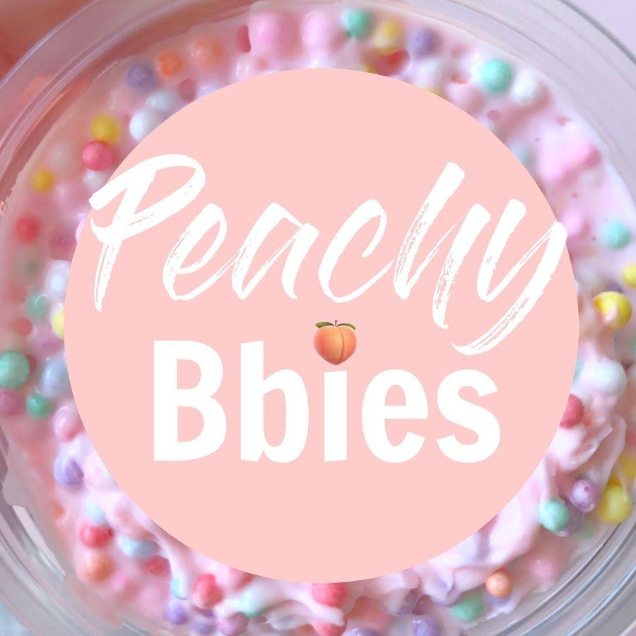 Glitter Slimes Logo - Peachybbies