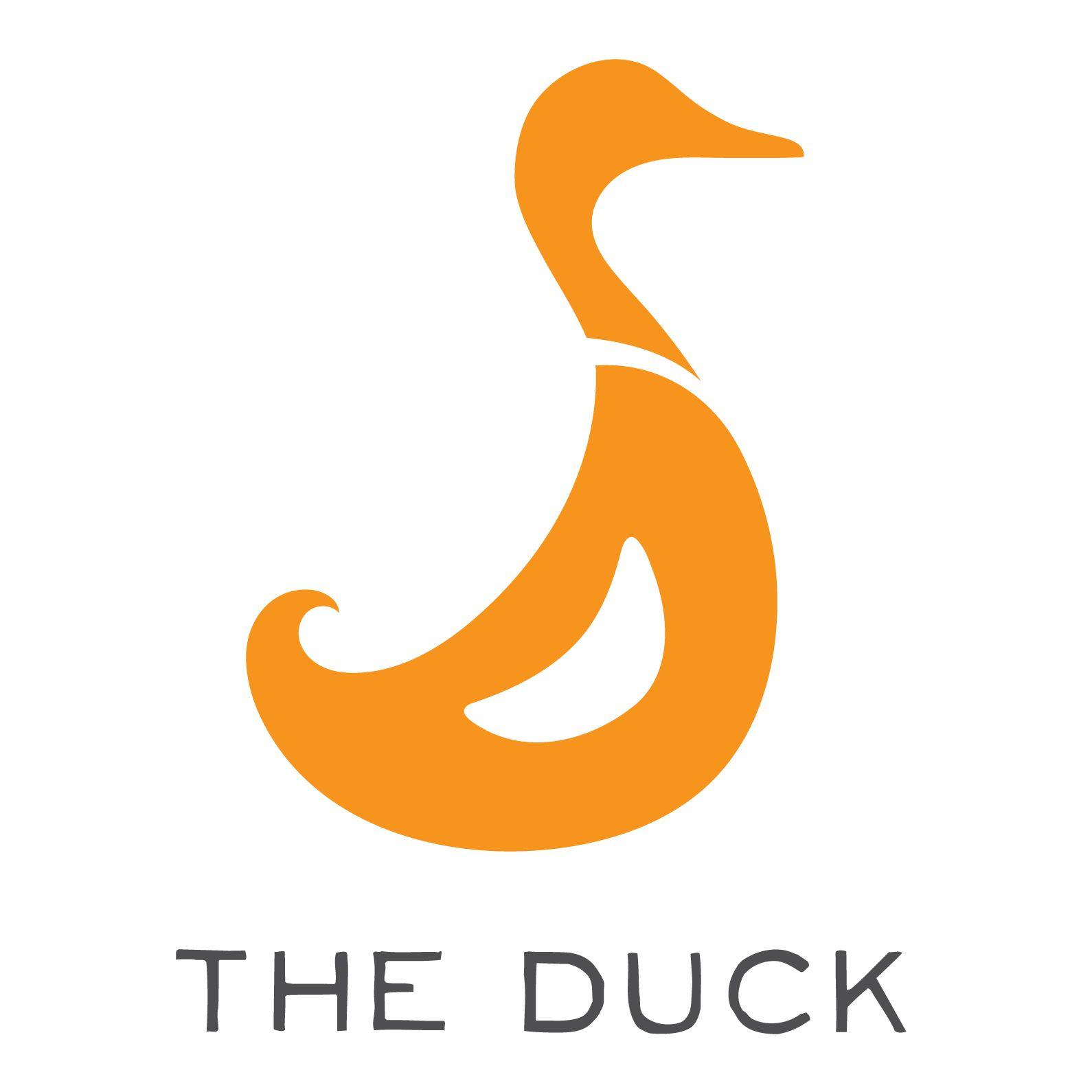 Orange Duck Logo - The Duck Logo - square - The Mile End