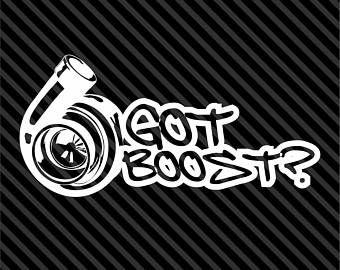 Got Boost Logo - Got boost decal