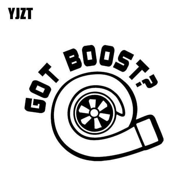 Got Boost Logo - YJZT 14.8CM*12.3CM GOT BOOST Vinyl Decal Car Sticker Turbo Diesel ...