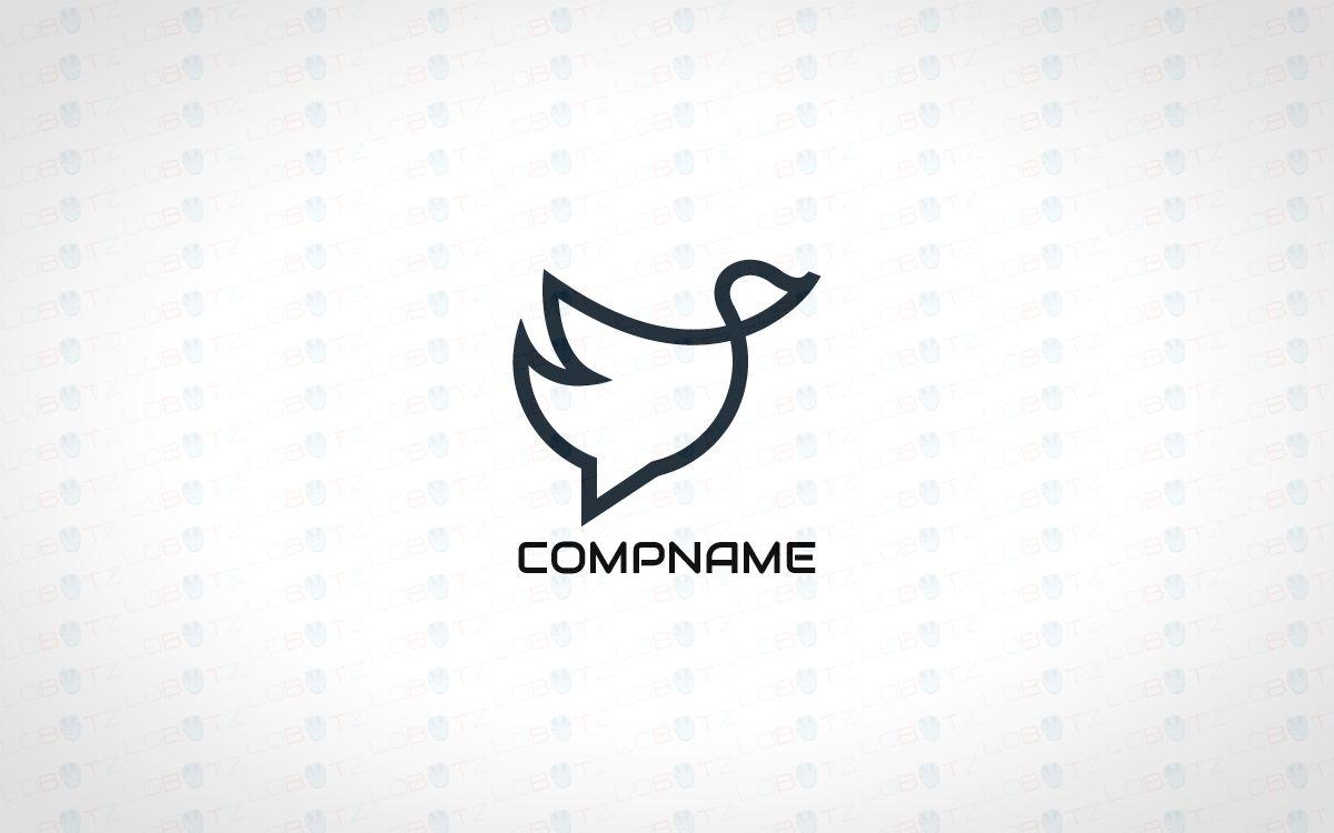 Duck Logo - Modern & Creative Duck Logo For Sale - Lobotz