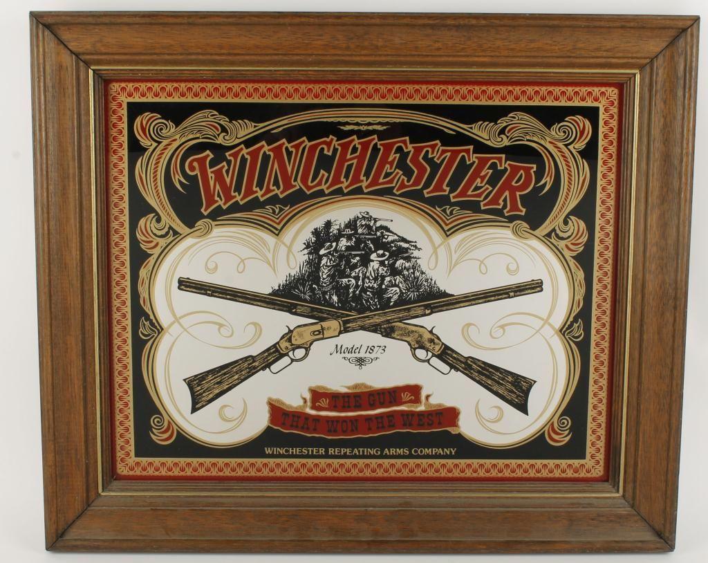 Winchester Repeating Arms Company Logo - Winchester Repeating Arms Co. Mirror Advertiser