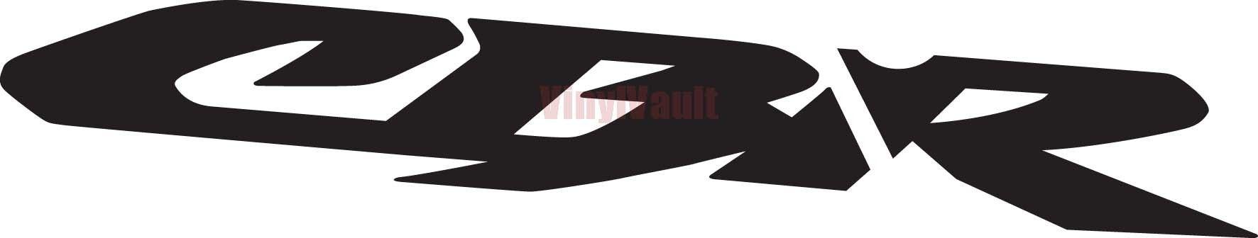 CBR Logo - cbr Logo Vinyl Car Decal - Vinyl Vault