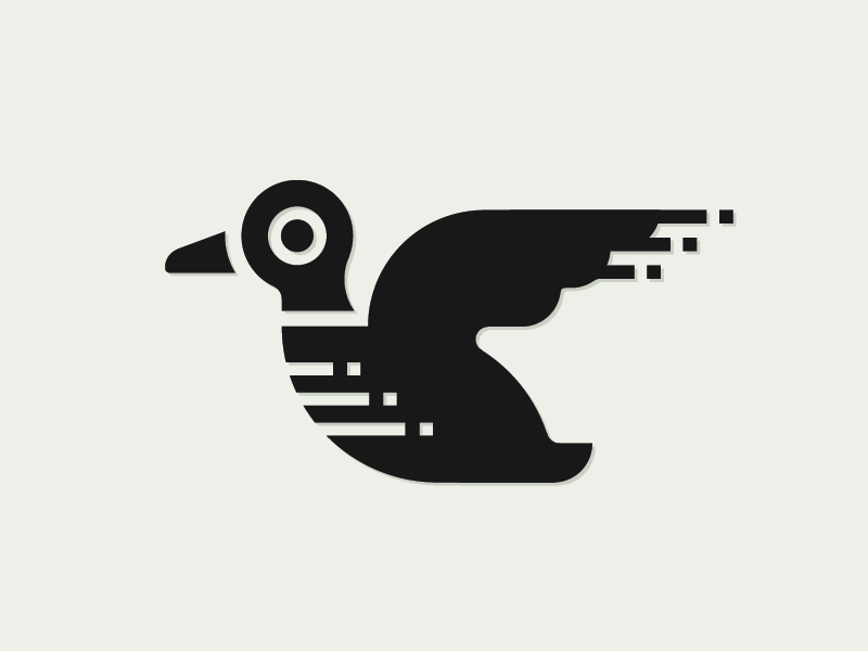 Duck Logo - Pixel Duck Logo by Bryan Butler | Dribbble | Dribbble