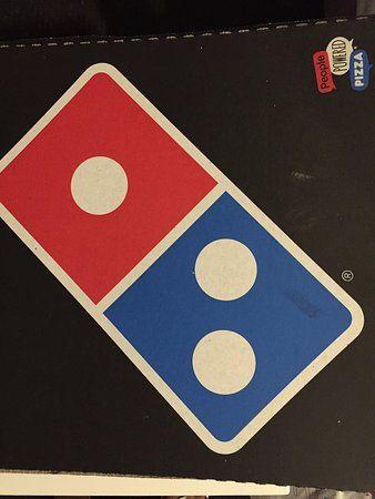 Red Domino Logo - Domino's Logo - Picture of Domino's Pizza-Adelaide City, Adelaide ...
