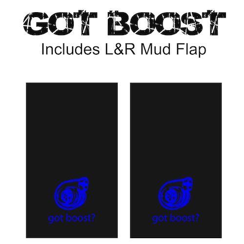 Got Boost Logo - Proven Design Products | HEAVY DUTY Mud Flaps | Got Boost Logod Mud ...