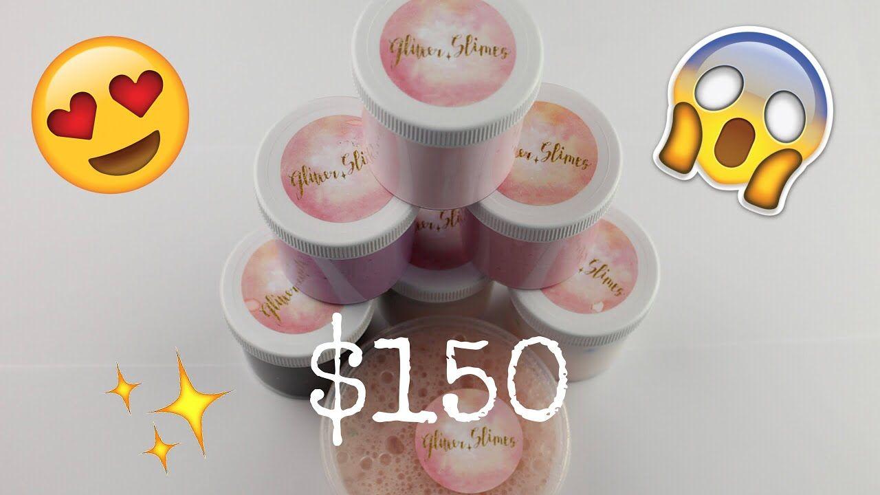 Glitter Slimes Logo - $150 Glitter.slimes package review!!