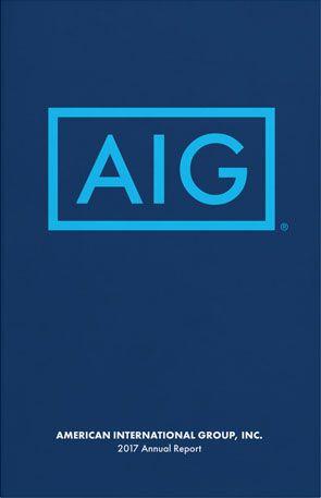 AIG Insurance Logo - AIG: Annual Report 2017