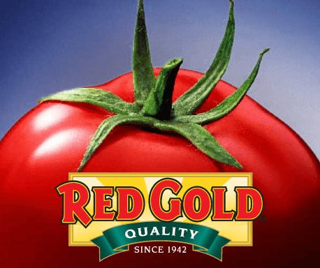 Red Gold Tomatoes Logo - Red Gold Tomato Coupon. Up To Free Can