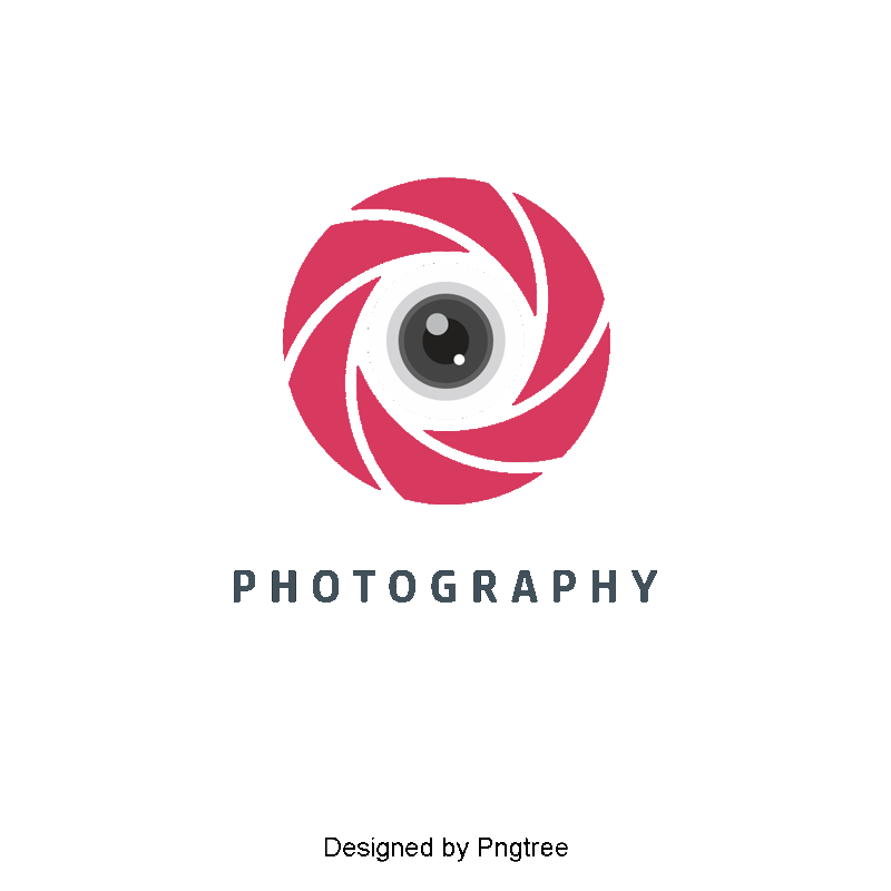 Cute Red Logo - Cute Red Camera Lens Vector, Camera Clipart, Red, Lens PNG and PSD