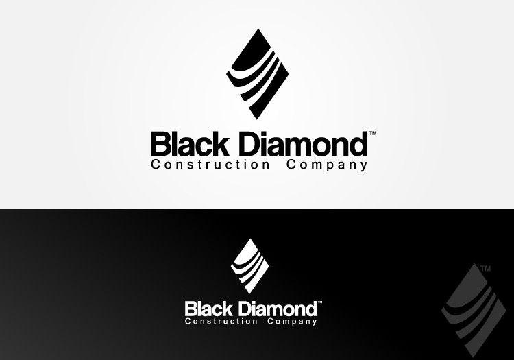 Black Diamond Company Logo - logo for Black Diamond Construction Company. Logo design contest