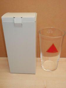 Red Triangle Food Logo - Bass ale red triangle large logo pint glass with gift box | eBay