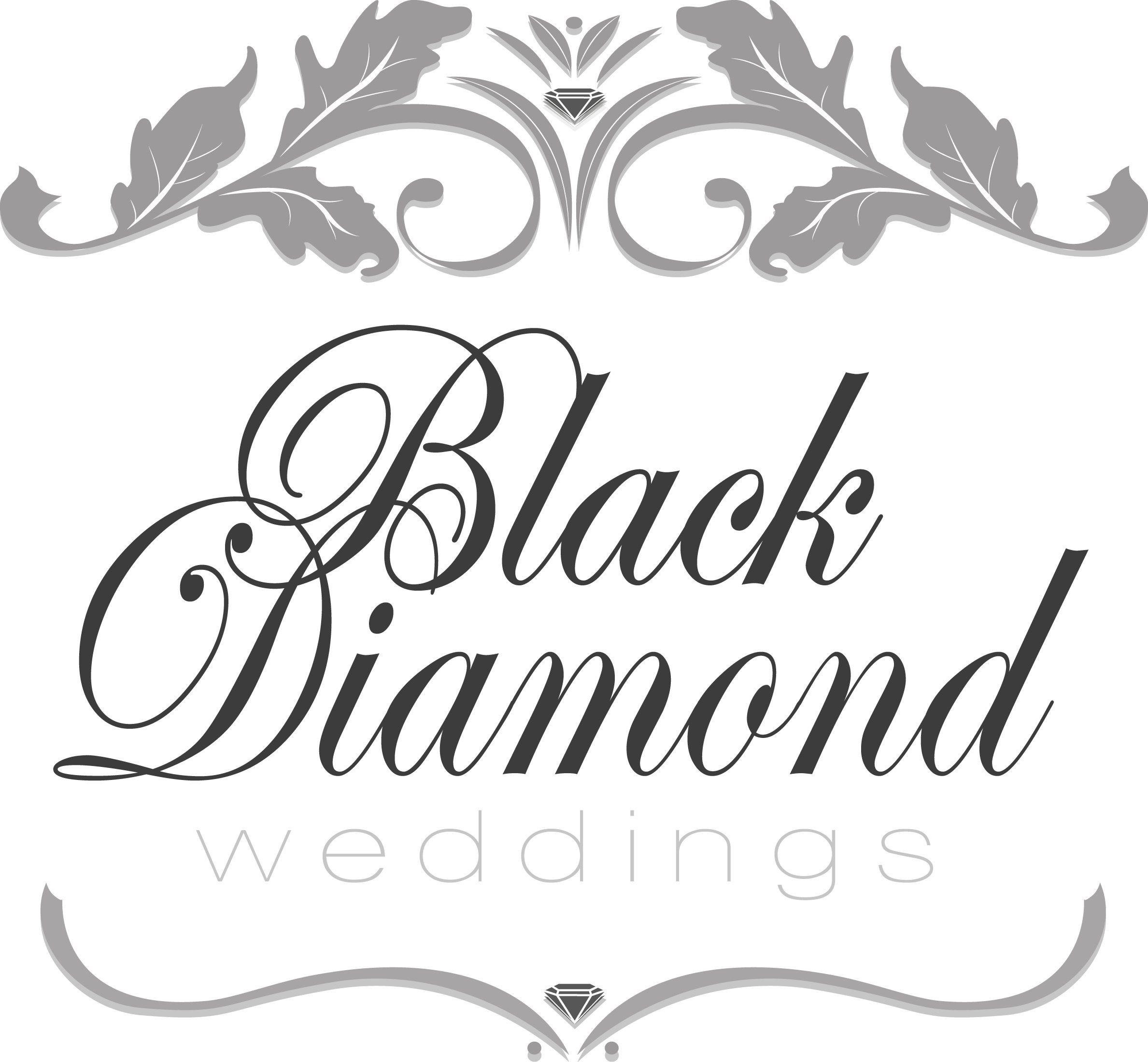 Black Diamond Company Logo - Southampton Wedding Suppliers - Black Diamond Weddings - Wedding ...