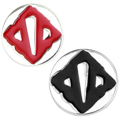 Dota2 Logo - jewelry red cute alloy children Cartoon Anime dota2 logo Brooches dota 2  logo pin dota 2 logo Brooch pins Corsage Thorn 2018 xz061