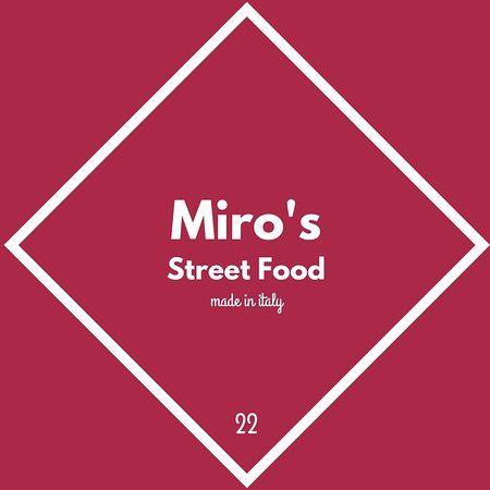 Red Triangle Food Logo - Logo - Picture of Miro's Street Food, Cagliari - TripAdvisor