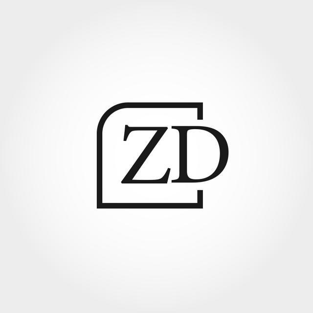 ZD Logo - Initial Letter ZD Logo Template Design Template for Free Download on ...