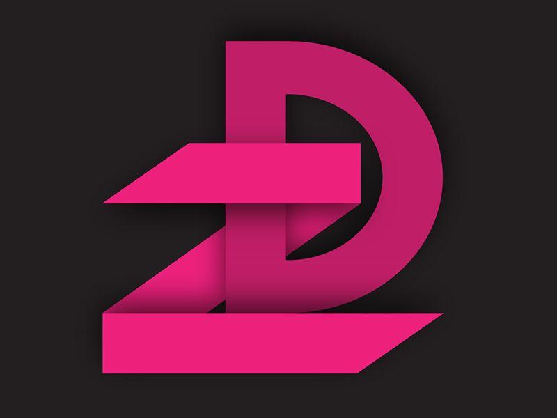 ZD Logo - Z + D Monogram by Liya Irin Creative