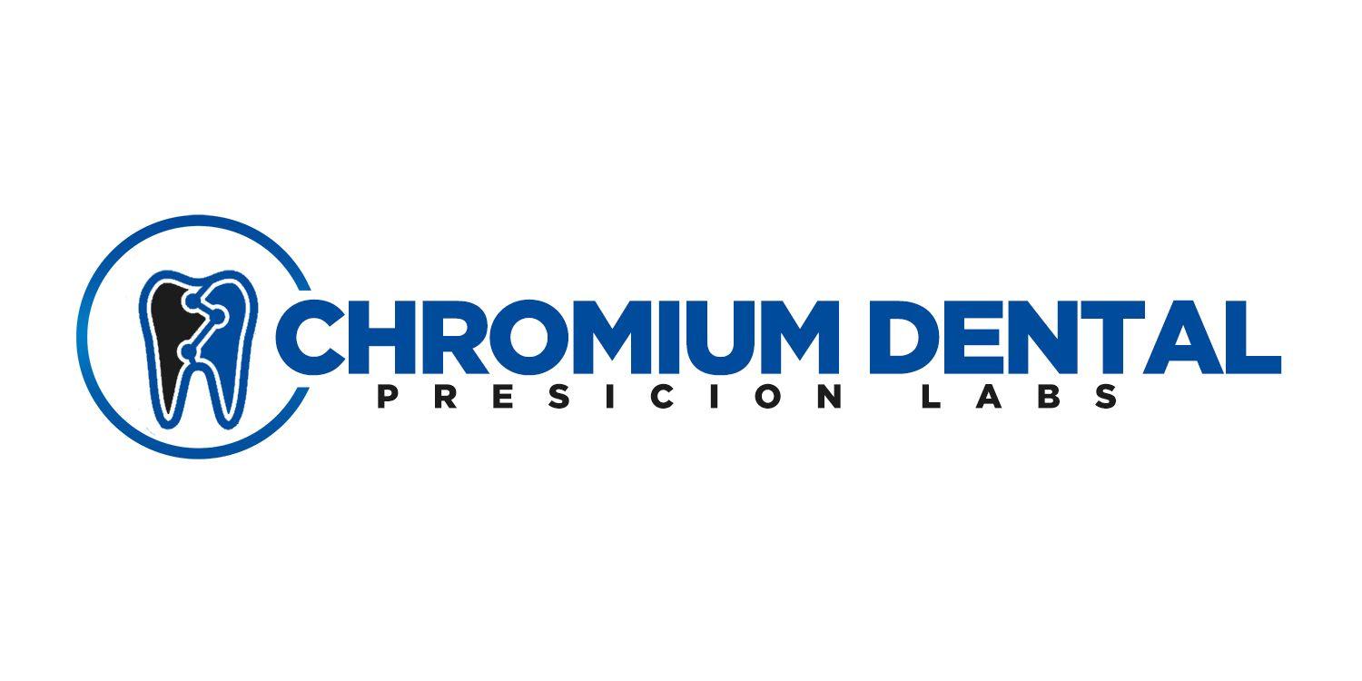 Chromium Logo - Elegant, Playful, Dental Logo Design for Chromium word “Dental”
