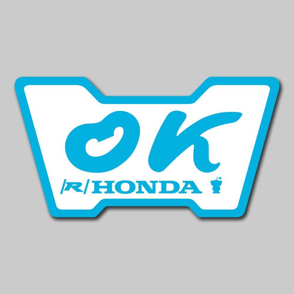 Turquoise Honda Logo - r/Honda Subreddit Sticker - Update 1 : Honda