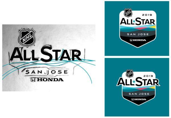 Turquoise Honda Logo - NHL All Star Logo Embraces Tech Dominance Of San Jose With 'Energy