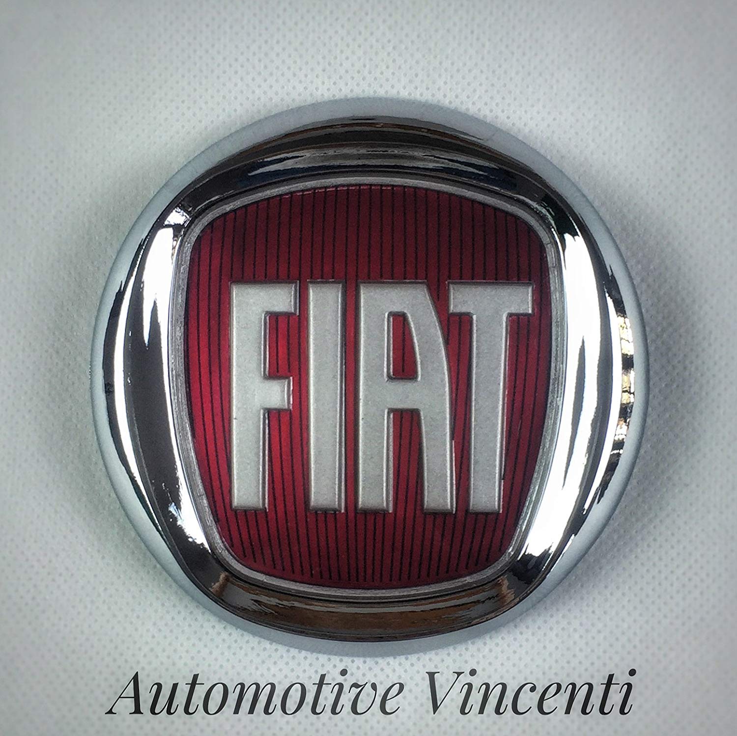 Red Fiat Logo - Red Fiat Logo Emblem Decoration - Front 95 mm: Amazon.co.uk: Car ...