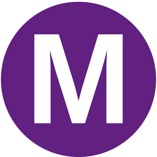 Purple M Logo - Linea M (Logo Metro Medellin).png