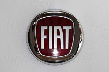 Red Fiat Logo - Fiat Logo EMblem Decoration Red Bravo 100 mm Front: Amazon.co.uk ...