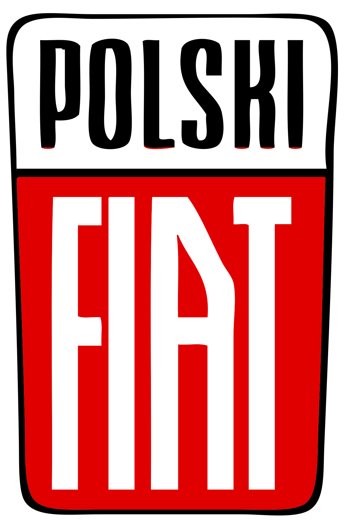 Red Fiat Logo - Polski Fiat
