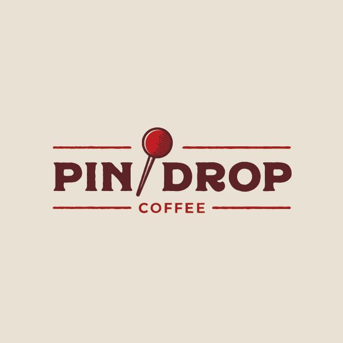 Pin Drop Logo - Pin Drop Coffee
