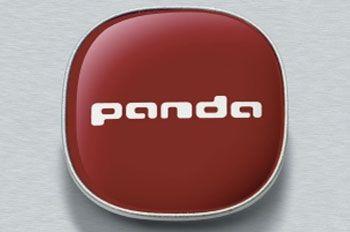 Red Fiat Logo - Matt Red Hubcaps accessories for Panda 2012