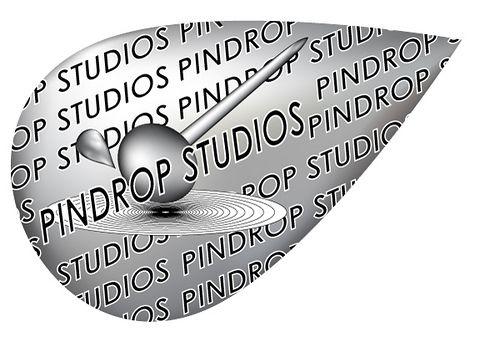 Pin Drop Logo - Pindrop Studios Logo. Logo. You can hear a pin drop in this