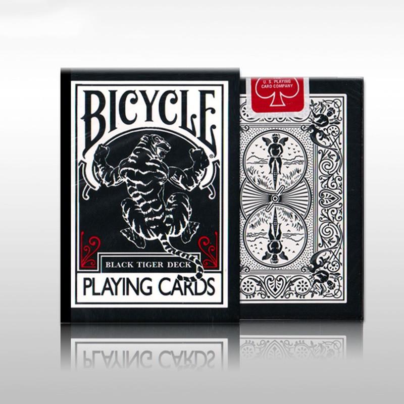 Red and Black Tiger Logo - Black Tiger Playing Cards Red Deck Ellusionist Magic Poker – Buyworthy