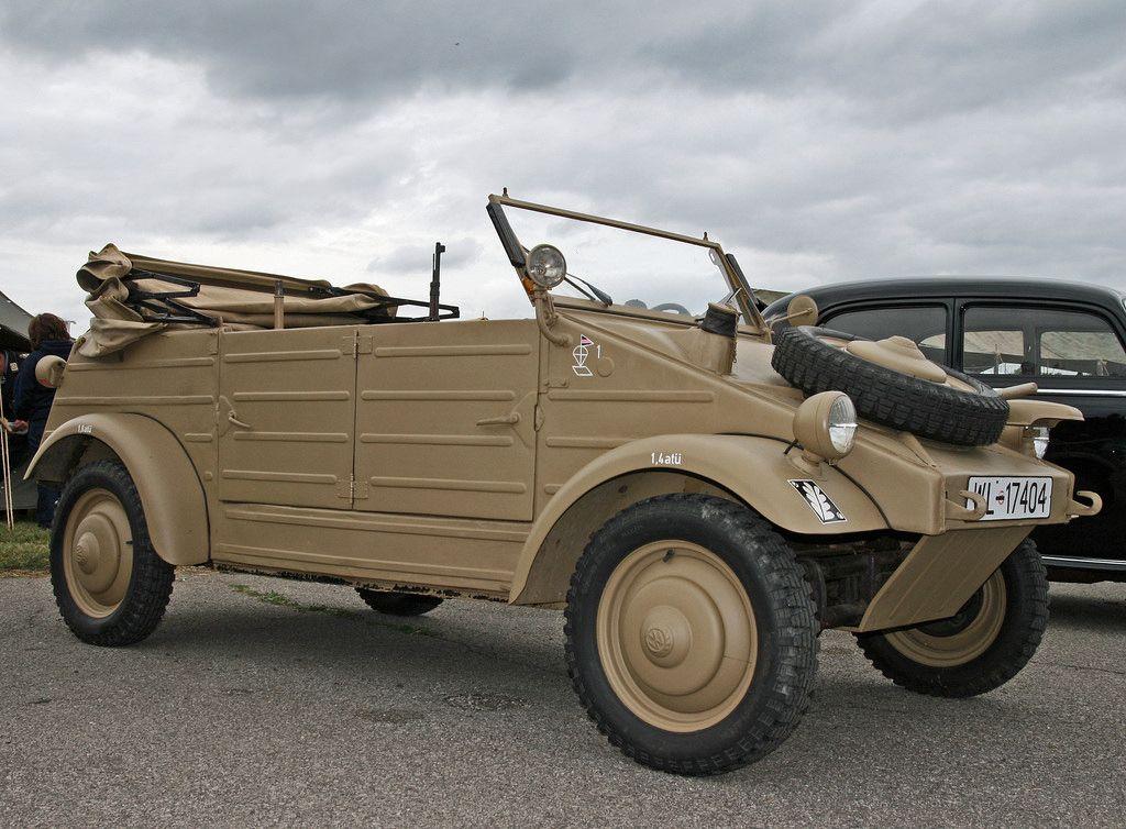 WWII VW Logo - WWII VW Staff Car. As late as the 1970s, VW was selling the