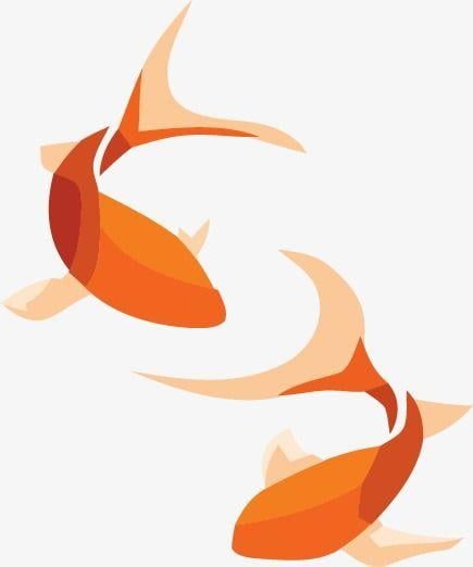 Goldfish Logo - Goldfish Logo Editable Colors, Logo Vector, Goldfish, Logo PNG