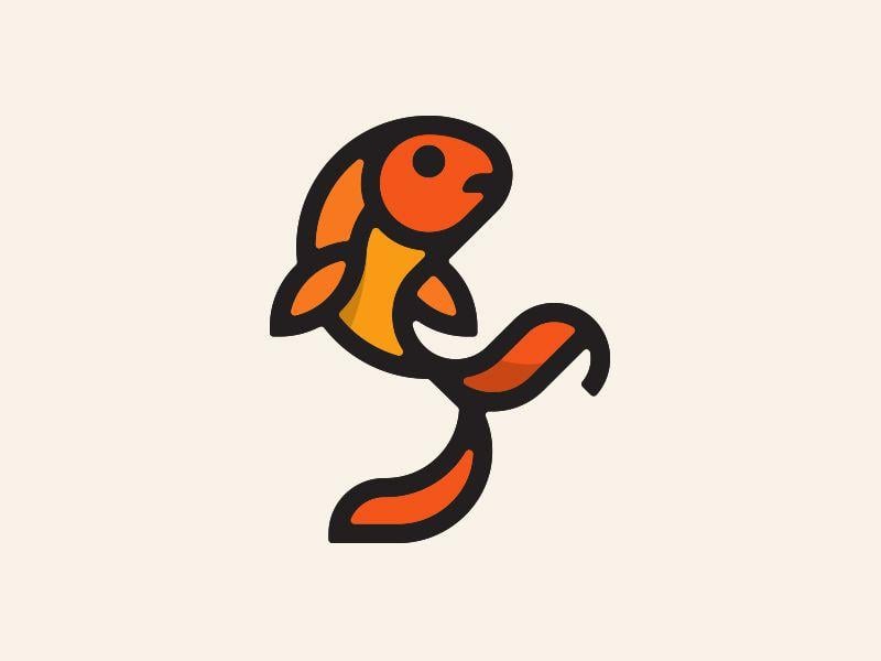 Goldfish Logo - Goldfish by Peter Komierowski | Dribbble | Dribbble