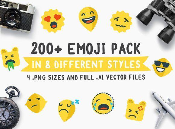 Travel Emoji Logo - Emoji Travel Pack ~ Illustrations ~ Creative Market