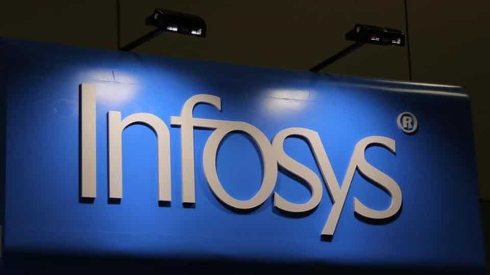 Infosys Logo - Infosys cuts full-year revenue forecast despite rise in quarterly ...