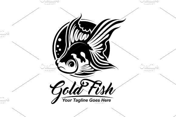 Goldfish Logo - GoldFish Logo Logo Templates Creative Market