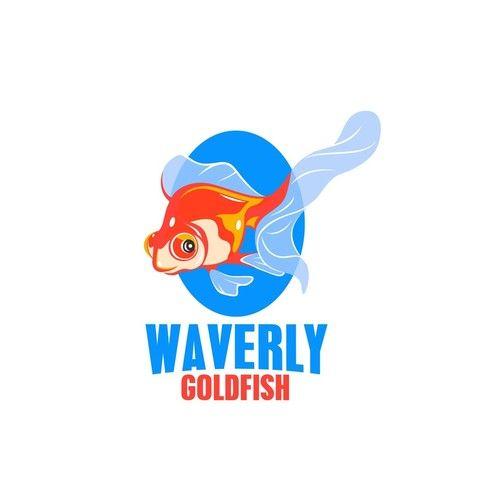 Goldfish Logo - Create fun and whimsical logo and social media branding for Waverly