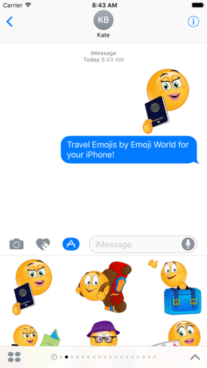 Travel Emoji Logo - Travel Emoji Stickers by Emoji World on the App Store