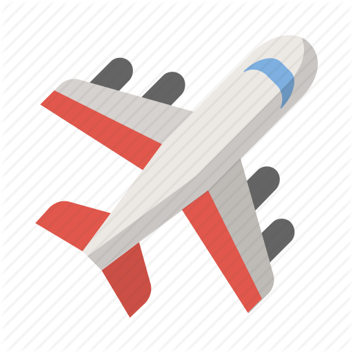 Travel Emoji Logo - Airplane, explore, flight, fly, plane, travel, vacation icon